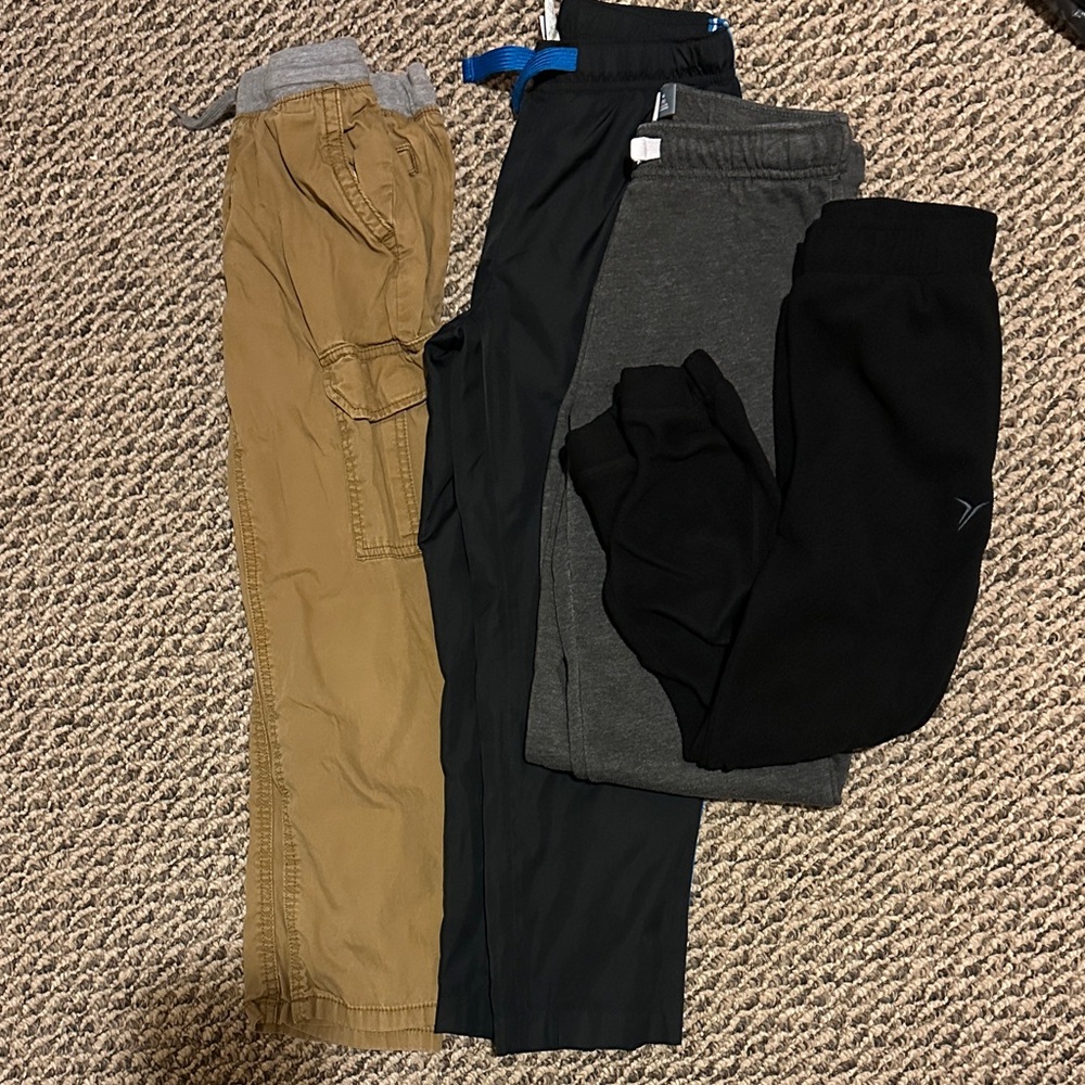 Kids Multi-Pack Bottoms - Black, Gray, Tan